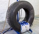 Cure truck tyre repairs quickly and easily