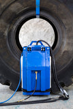 Sidewall repairs in earthmover tyres